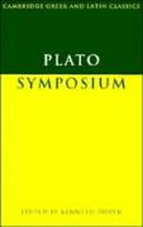 Cover for Plato · Plato: Symposium - Cambridge Greek and Latin Classics (Paperback Book) (1980)