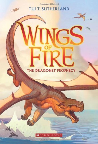 Cover for Tui T. Sutherland · Wings of Fire: The Dragonet Prophecy (b&amp;w) - Wings of Fire (Taschenbuch) [Reprint edition] (2023)