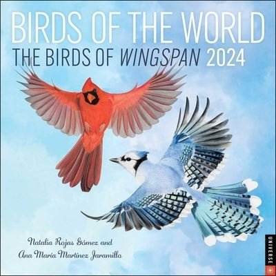 Birds of the World: The Birds of Wingspan 2024 Wall Calendar - Ana Maria Martinez - Merchandise - Universe Publishing - 9780789343239 - 5. september 2023