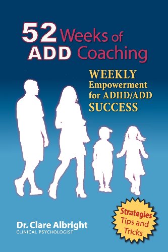 Cover for Clare Albright · 52 Weeks of Add Coaching (Paperback Book) (2012)