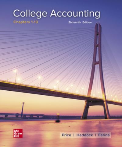 Cover for John Price · Loose Leaf College Accounting (Loose-leaf) (2020)