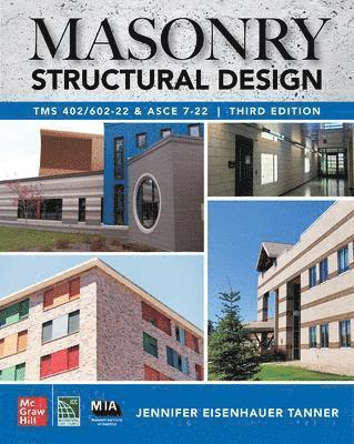 Cover for Jennifer Eisenhauer Tanner · Masonry Structural Design, Third Edition: TMS 402/602-22 and ASCE 7-22 (Hardcover Book) (2025)