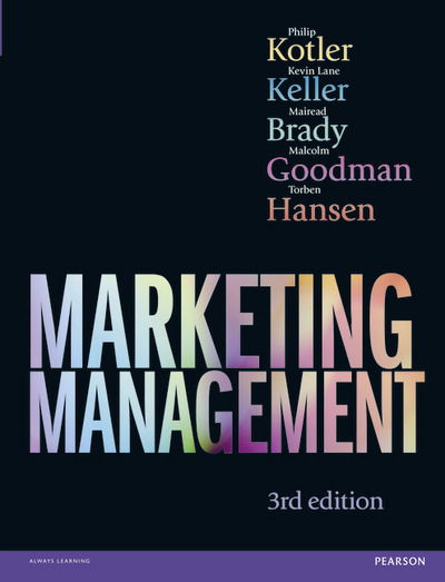 Cover for Philip Kotler · Marketing Management.Prentice Hall Inte (Book) [3 New edition] (2016)