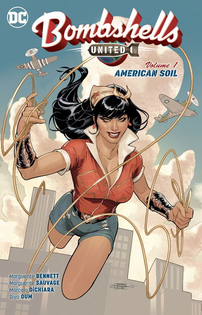 Cover for Marguerite Bennett · Bombshells: United Volume 1: American Soil (Taschenbuch) (2018)