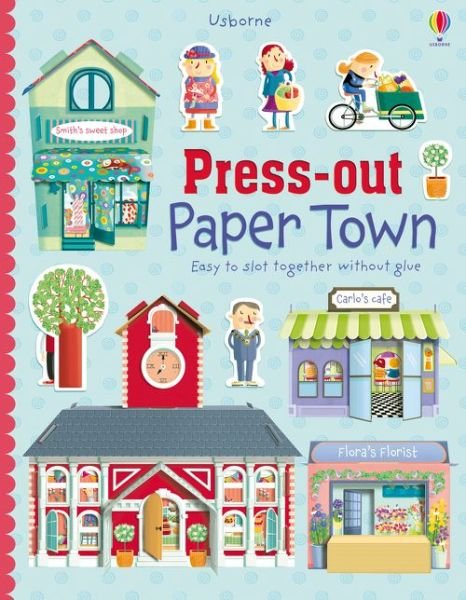Cover for Fiona Watt · Press-out Paper Town - Press-outs (Gebundenes Buch) (2015)