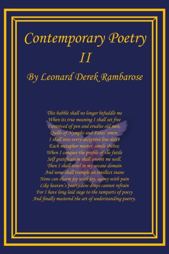 Cover for Leonard Derek Rambarose · Contemporary Poetry II (Taschenbuch) (2006)