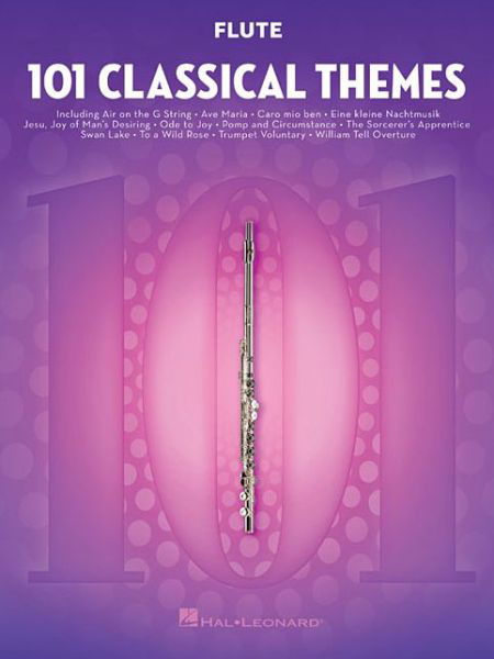 Cover for Hal Leonard Publishing Corporation · 101 Classical Themes for Flute (Book) (2016)