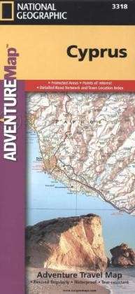 Cover for National Geographic Maps · Cyprus: Travel Maps International Adventure Map (Map) (2022)