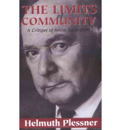 Cover for Helmuth Plessner · The Limits of Community: a Critique of Social Radicalism (Hardcover Book) (1999)