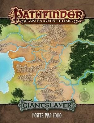 Pathfinder Campaign Setting: Giantslayer - Poster Map Folio - Paizo Staff - Böcker - Paizo Publishing, LLC - 9781601257239 - 18 augusti 2015