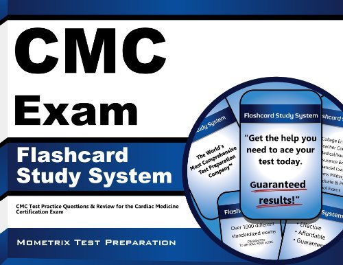Cover for Cmc Exam Secrets Test Prep Team · Cmc Exam Flashcard Study System: Cmc Test Practice Questions &amp; Review for the Cardiac Medicine Certification Exam (Cards) (Paperback Book) [1 Flc Crds edition] (2023)