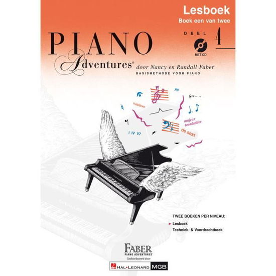 Cover for Nancy Faber · Piano Adventures Lesboek 4 CD (Paperback Book) (2017)