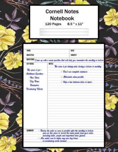 Cover for Cricket Creek Creatives · Cornell Notes Notebook (Paperback Book) (2018)