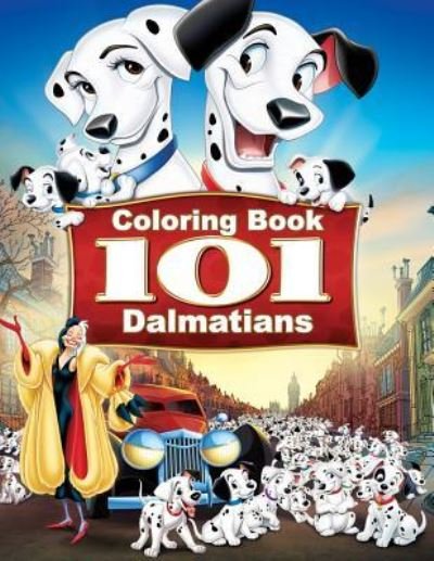 Cover for Linda Johnson · 101 Dalmatians Coloring Book (Pocketbok) (2018)