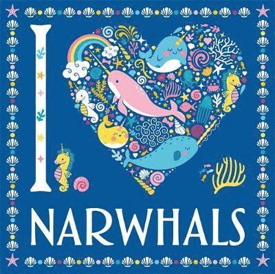 Cover for Jessie Eckel · I Heart Narwhals - I Heart Pocket Colouring (Paperback Book) (2019)