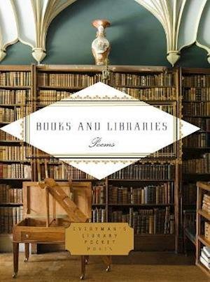 Cover for Poems about Books and Libraries · Books and Libraries: Poems - Everyman's Library POCKET POETS (Gebundenes Buch) (2021)