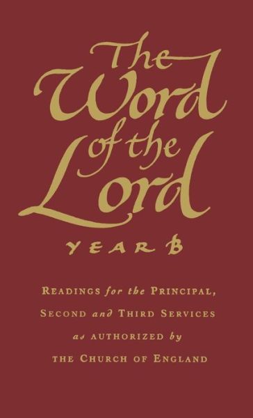 Cover for Brother Tristam · The Word of the Lord: Year B (Hardcover Book) (1999)