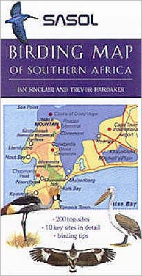 Cover for Ian Sinclair · Sasol Birding Map of Southern Africa (Map) (2002)