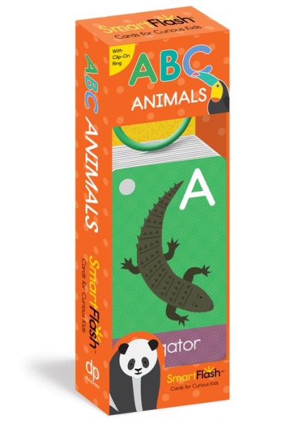 Cover for Duopress Labs · ABC Animals: SmartFlash (TM)-Cards for Curious Kids (Flashcards) (2018)