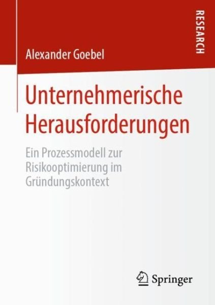 Cover for Goebel · Unternehmerische Herausforderung (Bok) (2019)