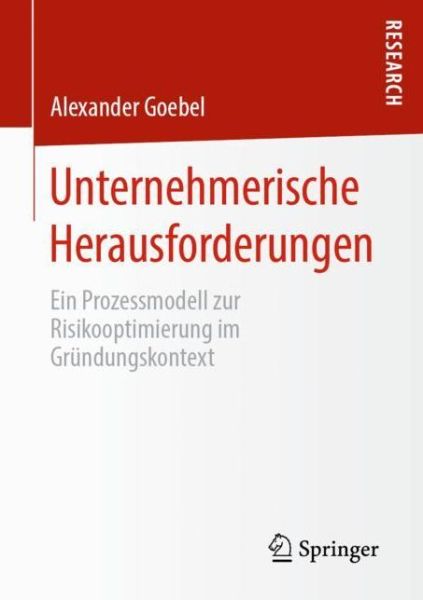 Cover for Goebel · Unternehmerische Herausforderung (Book) (2019)