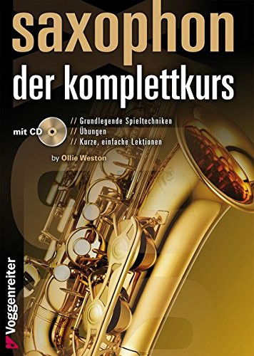 Cover for Weston · Saxophon der Komplettkurs,m.CD (Book)