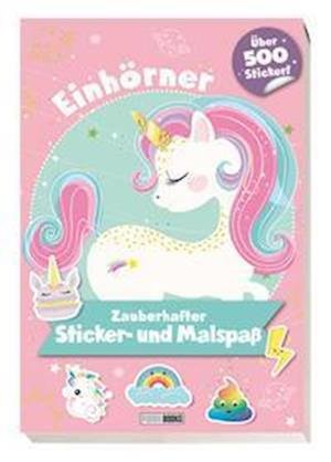 Cover for Panini Verlags GmbH · Einhörner: Zauberhafter Sticker- und Malspaß (Paperback Book) (2022)