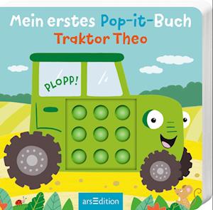 Mein erstes Pop-it-Buch  Traktor Theo - Lena Bellermann - Książki - arsEdition - 9783845853239 - 27 marca 2023