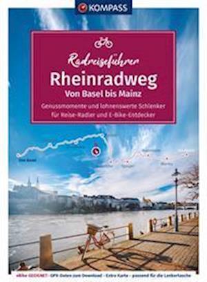 Cover for KOMPASS Radreiseführer Rheinradweg von Basel bis Mainz (Book) (2022)