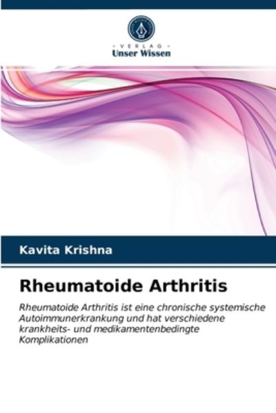 Rheumatoide Arthritis - Krishna - Other - - 9786202899239 - December 28, 2020