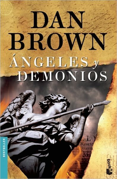 Cover for Dan Brown · Angeles Y Demonios (Bestseller (Booket Unnumbered)) (Paperback Bog) [Spanish, Tra edition] (2011)