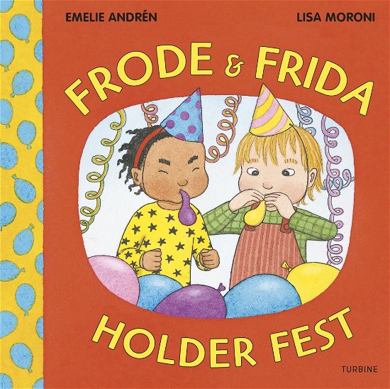 Cover for Emelie Andrén · Frode &amp; Frida holder fest (Cardboard Book) [1.º edición] (2022)