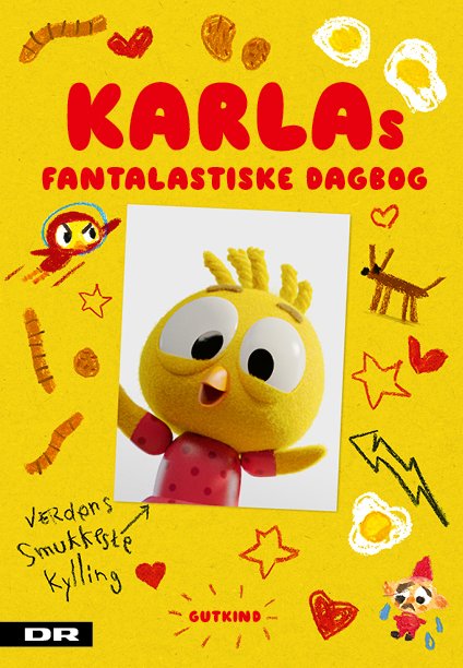 Cover for Karlas fantalastiske klasse: Karlas fantalastiske dagbog (Innbunden bok) [1. utgave] (2023)