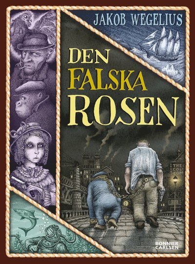 Cover for Jakob Wegelius · Den falska rosen (Landkart) (2020)