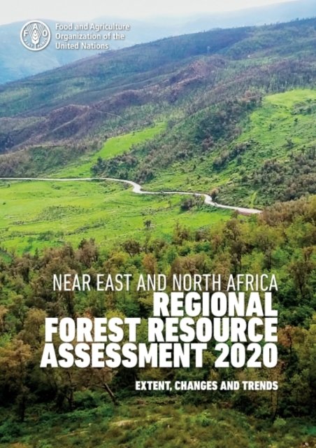 Cover for Food and Agriculture Organization · Near east and north Africa regional forest resource assessment 2020 (Paperback Bog) (2022)