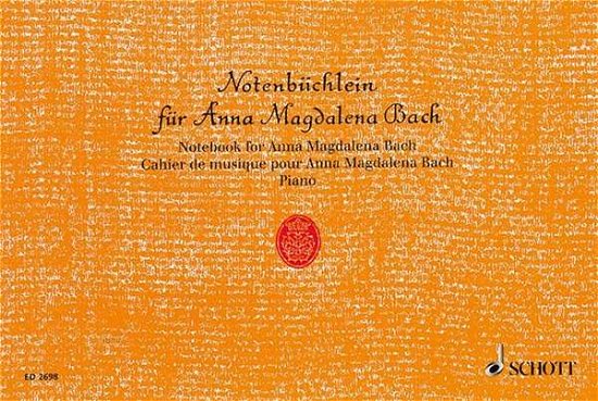 Notenbüchl.für Anna Magdalena,Kl - Bach - Böcker -  - 9790001039239 - 