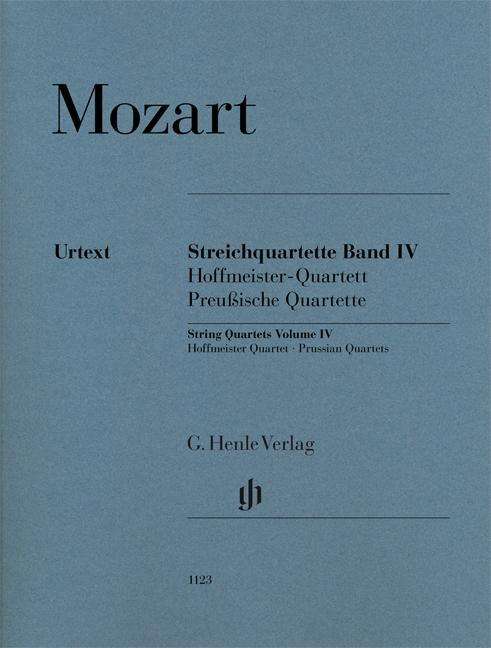 Cover for Mozart · Streichquartette (Book)