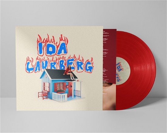 Cover for Ida Laurberg · Bænkevarmer (LP) [Rød vinyl edition] (2024)