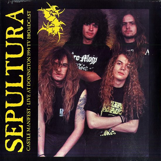 Cover for Sepultura · Castle Manifest - Live At Donington 1994 TV Broadcast (LP) (2021)