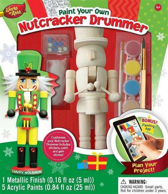Cover for Masterpieces Holiday Wood Paint Kit - Nutcracker (MERCH) (2019)