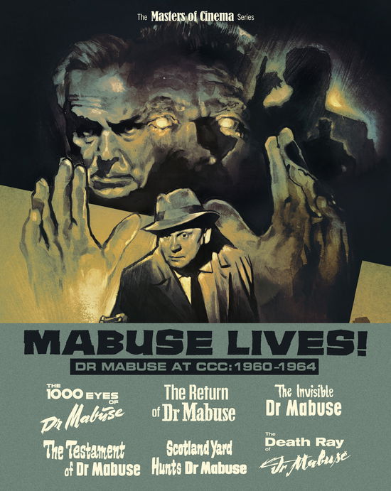 Cover for Mabuse Lives Dr Mabuse at Ccc (Blu-ray) (2025)