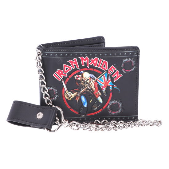 Iron Maiden The Trooper (Embossed Wallet With Chain) - Iron Maiden - Produtos - IRON MAIDEN - 0801269138240 - 6 de junho de 2020