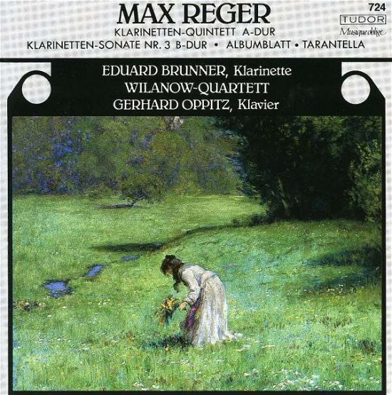 Cover for Reger / Brunner / Oppitz / Willanow-quartett · Clarinet Quintet A-dur / Clarinet Sonata N 3 B-dur (CD) (2009)