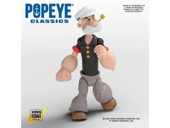 Popeye: Wave 2 · Popeye Actionfigur Wave 02 Poopdeck Pappy (Legetøj) (2024)