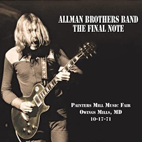 Cover for Allman Brothers Band · Final Note (LP) (2022)