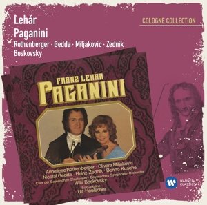 Lehar: Paganini (Cologne Colle - Gedda Nicolai - Musik - WARNER CLASSIC - 0825646289240 - 1. Mai 2016