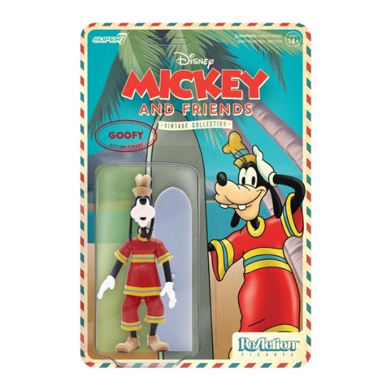 Cover for Disney · Disney Reaction Figures - Vintage Collection Wave 2 - Goofy (Hawaiian Holiday) (MERCH) (2022)