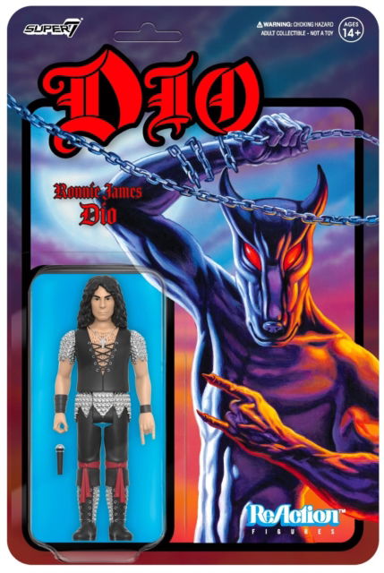 Dio Reaction W1 - Ronnie James Reaction Figures - Dio - Produtos - SUPER 7 - 0840049827240 - 26 de junho de 2023