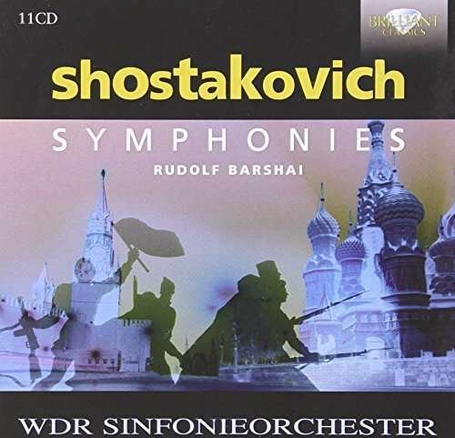 Complete Symphonies - Shostakovich / Wdr Sinfonieorchester / Barshai - Musique - Brilliant Classics - 0842977063240 - 29 juin 2004
