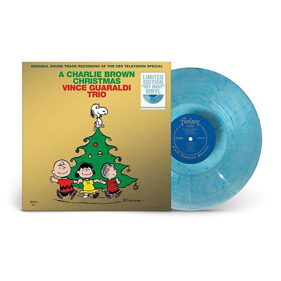 Cover for Vince Guaraldi Trio · A Charlie Brown Christmas (Ice Blue Mint Vinyl) (LP) [Limited edition] (2022)